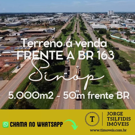 Terreno à Venda, 5.000 m² em Setor Industrial Norte - Sinop