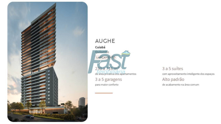 Imagem Apartamento com 3 Quartos à Venda, 230 m² em Quilombo - Cuiabá