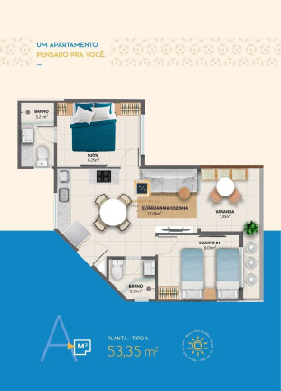 Imagem Apartamento com 2 Quartos à Venda, 66 m² em Porto Das Dunas - Aquiraz Imagem Apartamento com 2 Quartos à Venda, 66 m² em Porto Das Dunas - Aquiraz