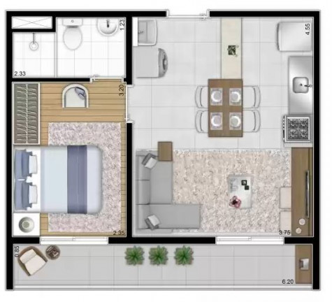 Imagem Apartamento com 1 Quarto à Venda, 28 m² em Casa Verde - São Paulo Imagem Apartamento com 1 Quarto à Venda, 28 m² em Casa Verde - São Paulo