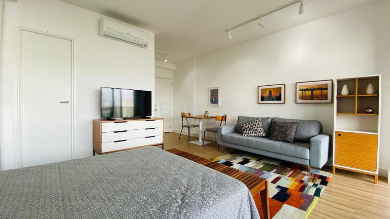 Imagem Apartamento com 1 Quarto para Alugar, 41 m² em Brooklin - São Paulo Imagem Apartamento com 1 Quarto para Alugar, 41 m² em Brooklin - São Paulo