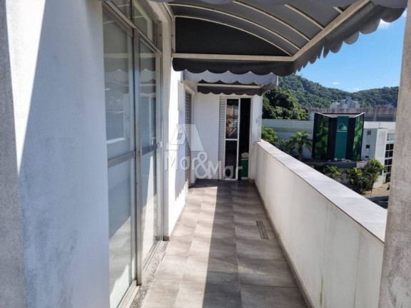 Imagem Cobertura com 3 Quartos para Alugar, 120 m² em Enseada - Guarujá