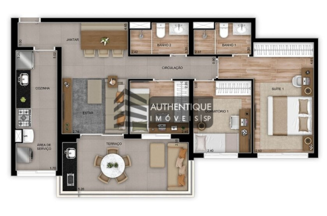 Imagem Apartamento com 4 Quartos à Venda, 132 m² em Vila Boa Vista - Santo André Imagem Apartamento com 4 Quartos à Venda, 132 m² em Vila Boa Vista - Santo André