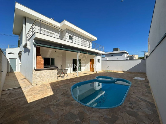 Imagem Casa de Condomínio com 3 Quartos para Alugar, 332 m² em Residencial Jardim De Mônaco - Hortolândia