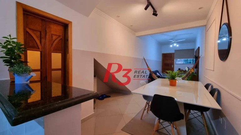 Imagem Casa com 2 Quartos à Venda, 110 m² em Boqueirão - Santos Imagem Casa com 2 Quartos à Venda, 110 m² em Boqueirão - Santos