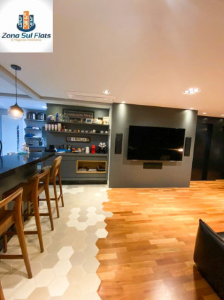 Apartamento com 1 Quarto à Venda, 128 m² em Cidade Monções - São Paulo