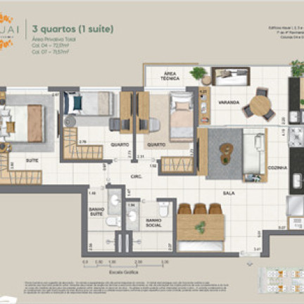 Imagem Apartamento com 3 Quartos à Venda, 76 m² em Recreio Dos Bandeirantes - Rio De Janeiro
