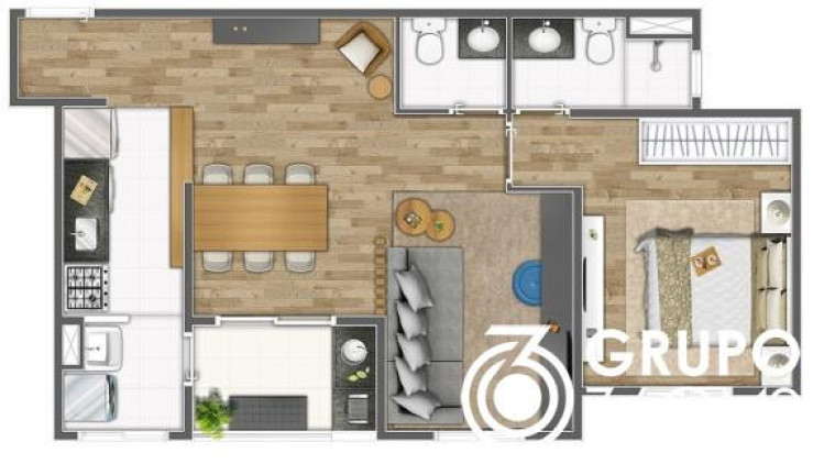 Imagem Apartamento com 2 Quartos à Venda, 55 m² em Vila Lusitânia - São Bernardo Do Campo Imagem Apartamento com 2 Quartos à Venda, 55 m² em Vila Lusitânia - São Bernardo Do Campo