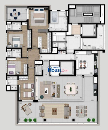 Imagem Apartamento com 4 Quartos à Venda, 270 m² em Jardins - São Paulo Imagem Apartamento com 4 Quartos à Venda, 270 m² em Jardins - São Paulo