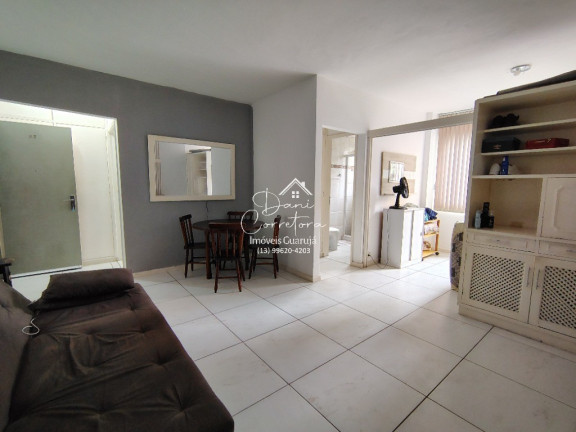 Imagem Apartamento com 1 Quarto à Venda, 60 m² em Pitangueiras - Guarujá