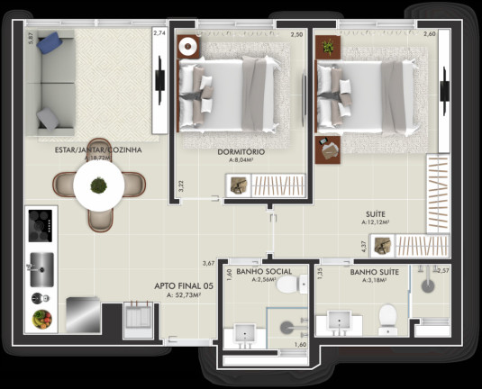 Imagem Apartamento com 3 Quartos à Venda, 122 m² em Capão Da Canoa - Capão Da Canoa