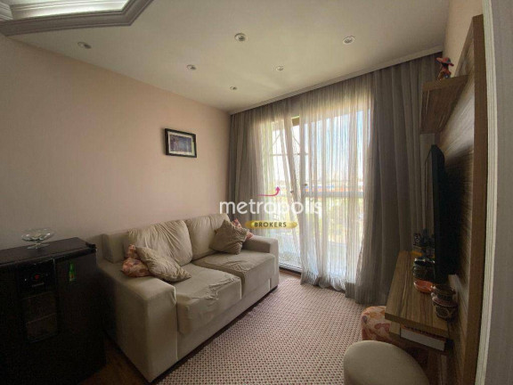 Apartamento com 2 Quartos à Venda, 65 m² em Vila Metalúrgica - Santo André