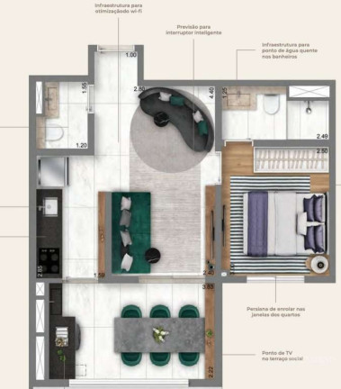 Imagem Apartamento com 3 Quartos à Venda, 84 m² em Alto Da Boa Vista - São Paulo Imagem Apartamento com 3 Quartos à Venda, 84 m² em Alto Da Boa Vista - São Paulo