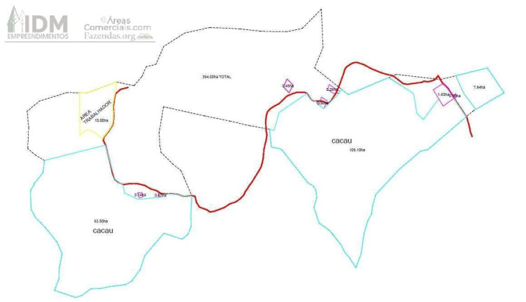 Imagem Chácara à Venda, 3.940.000 m² em Centro - Gandu Imagem Chácara à Venda, 3.940.000 m² em Centro - Gandu