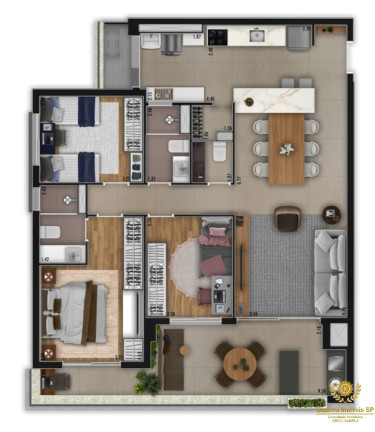 Imagem Apartamento com 1 Quarto à Venda, 36 m² em Vila Clementino - São Paulo Imagem Apartamento com 1 Quarto à Venda, 36 m² em Vila Clementino - São Paulo