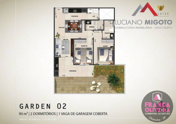 Imagem Apartamento com 2 Quartos à Venda, 90 m² em Centro - Ubatuba Imagem Apartamento com 2 Quartos à Venda, 90 m² em Centro - Ubatuba