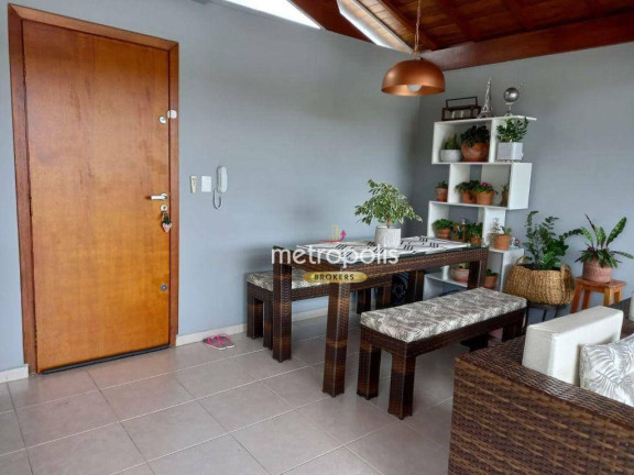 Imagem Cobertura com 2 Quartos à Venda, 116 m² em Vila Scarpelli - Santo André Imagem Cobertura com 2 Quartos à Venda, 116 m² em Vila Scarpelli - Santo André