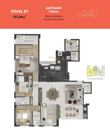 Imagem Apartamento com 4 Quartos à Venda, 146 m² em Gutierrez - Belo Horizonte Imagem Apartamento com 4 Quartos à Venda, 146 m² em Gutierrez - Belo Horizonte