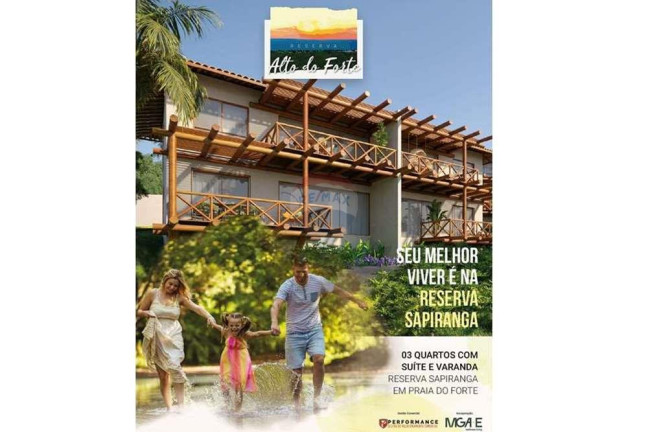 Imagem Apartamento com 3 Quartos à Venda, 76 m² em Açu Da Torre (subdistrito) - Mata De São João Imagem Apartamento com 3 Quartos à Venda, 76 m² em Açu Da Torre (subdistrito) - Mata De São João