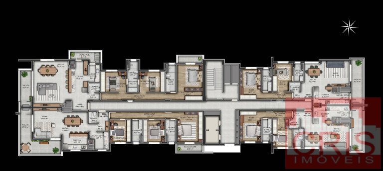 Imagem Apartamento com 2 Quartos à Venda, 105 m² em São Bento - Bento Gonçalves Imagem Apartamento com 2 Quartos à Venda, 105 m² em São Bento - Bento Gonçalves