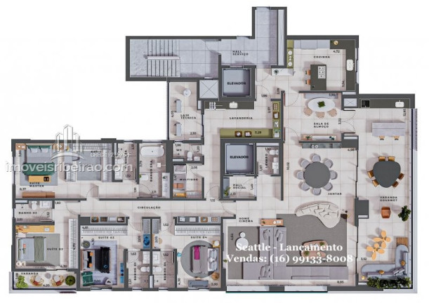 Imagem Apartamento com 4 Quartos à Venda, 367 m² em Jardim Ilhas Do Sul - Ribeirão Preto Imagem Apartamento com 4 Quartos à Venda, 367 m² em Jardim Ilhas Do Sul - Ribeirão Preto