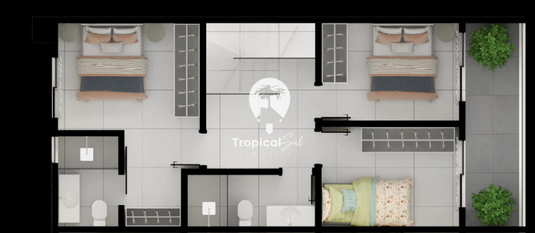 Imagem Apartamento com 2 Quartos à Venda, 54 m² em Pereque - Matinhos