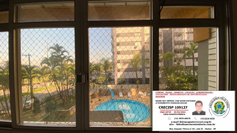 Imagem Apartamento com 3 Quartos à Venda, Locação ou Temporada, 265 m² em Aparecida - Santos Imagem Apartamento com 3 Quartos à Venda, Locação ou Temporada, 265 m² em Aparecida - Santos