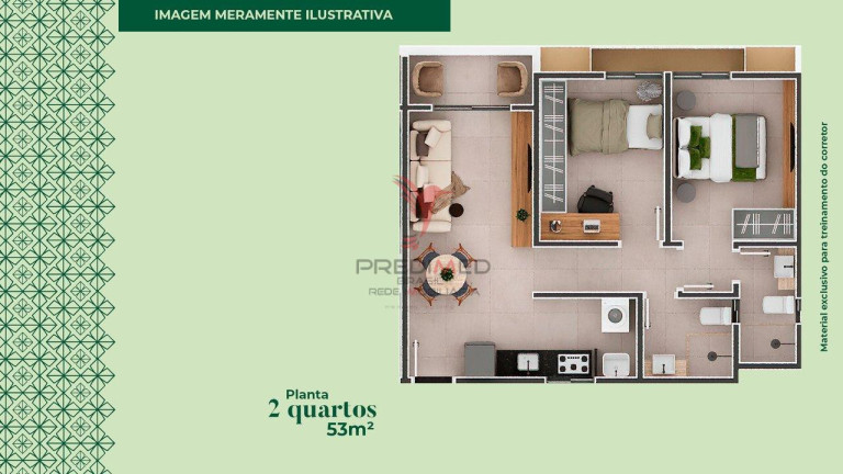 Imagem Apartamento com 2 Quartos à Venda, 53 m² em Altiplano Cabo Branco - João Pessoa Imagem Apartamento com 2 Quartos à Venda, 53 m² em Altiplano Cabo Branco - João Pessoa