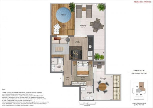 Imagem Apartamento com 1 Quarto à Venda, 45 m² em Piratininga - Niterói