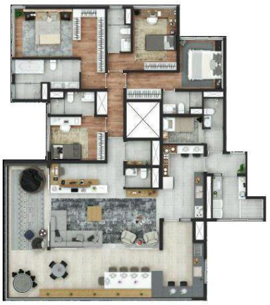 Imagem Apartamento com 4 Quartos à Venda, 230 m² em Pinheiros - São Paulo