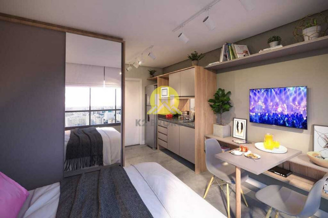 Imagem Studio com 1 Quarto à Venda, 18 m² em Rebouças - Curitiba