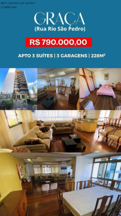 Imagem Imóvel com 3 Quartos à Venda, 228 m² em Graça - Salvador
