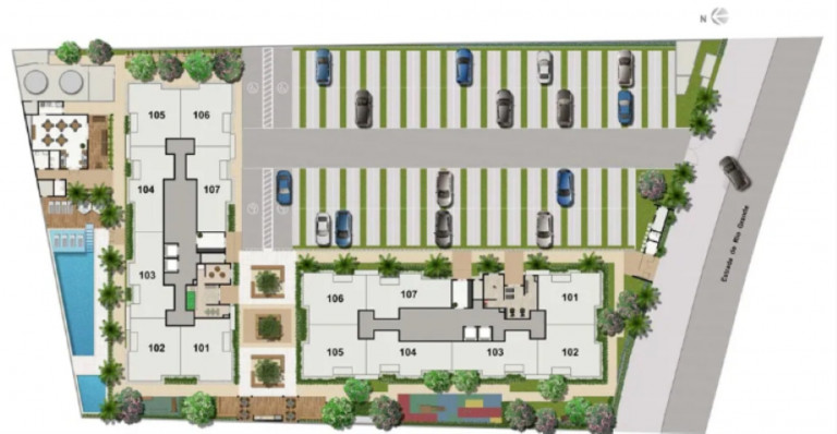 Imagem Imóvel com 2 Quartos à Venda, 45 m² em Taquara - Rio De Janeiro