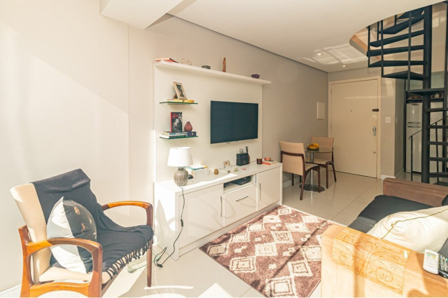 Imagem Cobertura com 1 Quarto à Venda, 80 m² em Bela Vista - Porto Alegre