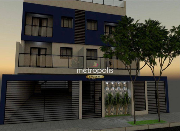 Cobertura com 3 Quartos à Venda, 170 m² em Campestre - Santo André