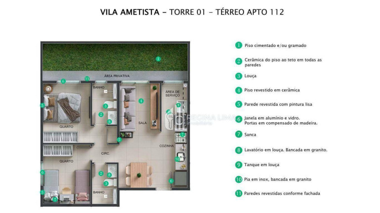 Imagem Apartamento com 2 Quartos à Venda, 43 m² em Gurupi - Teresina