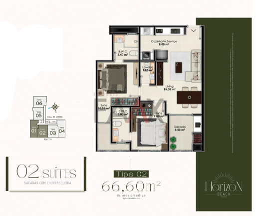 Imagem Apartamento à Venda, 66 m² em Varzea - Itapema Imagem Apartamento à Venda, 66 m² em Varzea - Itapema