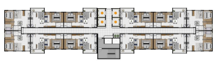 Imagem Imóvel com 1 Quarto à Venda, 35 m² em Del Castilho - Rio De Janeiro