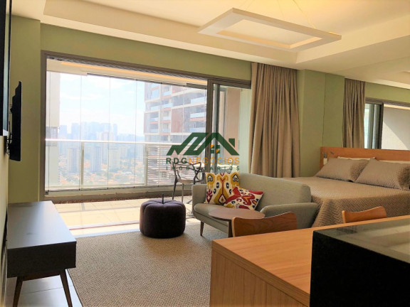 Imagem Apartamento com 1 Quarto à Venda, 43 m² em Brooklin Paulista - São Paulo