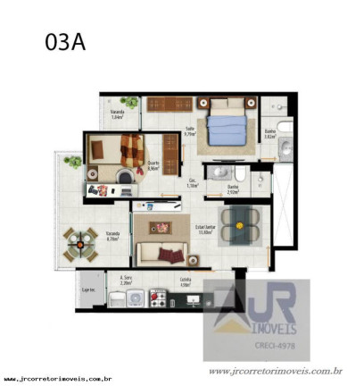 Imagem Apartamento com 3 Quartos à Venda, 85 m² em Praia Itaparica - Vila Velha Imagem Apartamento com 3 Quartos à Venda, 85 m² em Praia Itaparica - Vila Velha