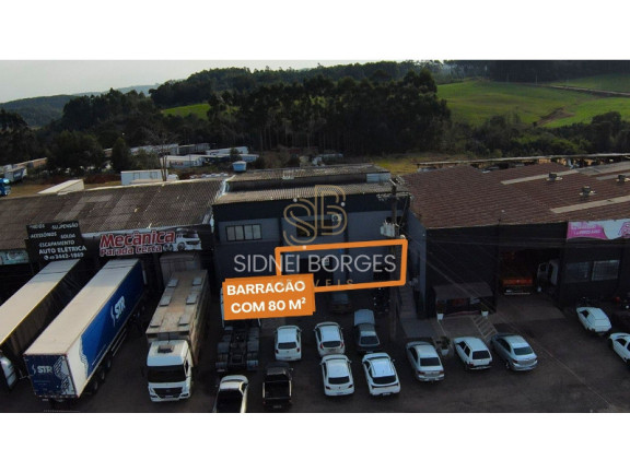 Sala Comercial para Alugar, 80 m² em Br 153 - Concórdia