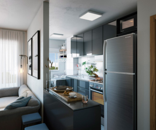 Imagem Apartamento com 1 Quarto à Venda, 43 m² em Camaquã - Porto Alegre