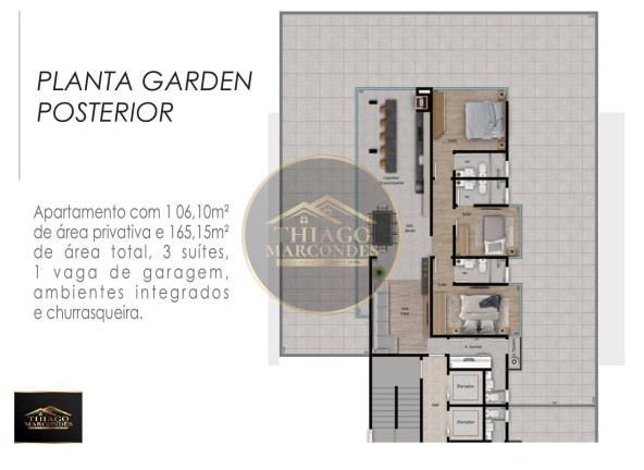 Imagem Apartamento com 3 Quartos à Venda, 106 m² em Centro - Guaratuba
