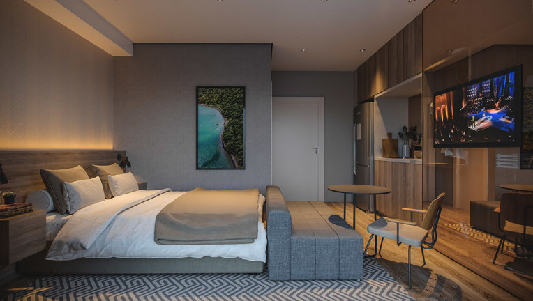 Imagem Studio com 1 Quarto à Venda, 25 m² em Belenzinho - São Paulo
