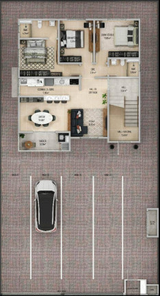 Imagem Apartamento com 3 Quartos à Venda, 88 m² em Itajuba Ii - Barra Velha