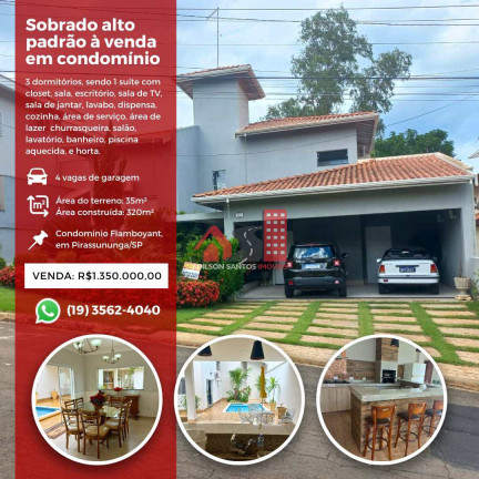 Sobrado com 3 Quartos à Venda, 435 m² em Jardim Elite - Pirassununga