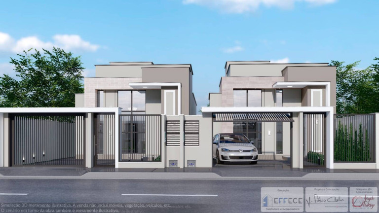 Imagem Casa com 3 Quartos à Venda, 82 m² em Bosque Da Mata - Tijucas