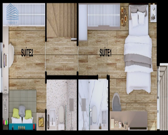 Imagem Sobrado com 2 Quartos à Venda, 78 m² em Campo Grande - São Paulo