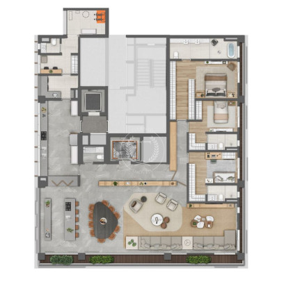 Imagem Cobertura com 3 Quartos à Venda, 270 m² em Jardins - São Paulo