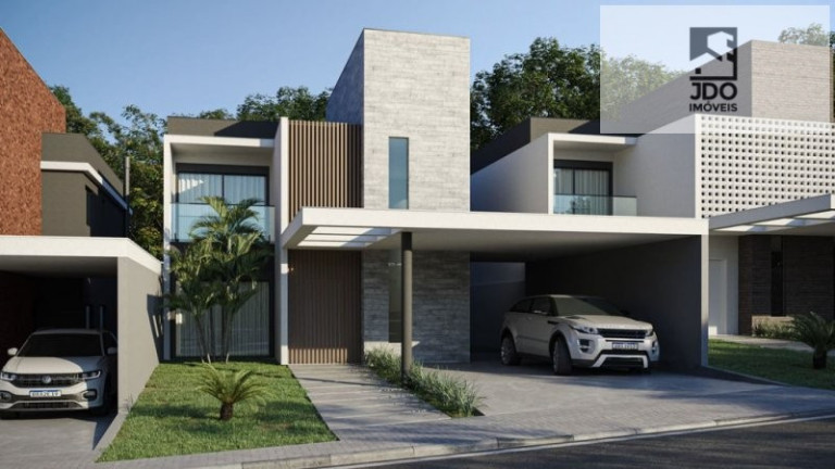 Imagem Casa de Condomínio com 4 Quartos à Venda, 252 m² em Santo Inácio - Curitiba